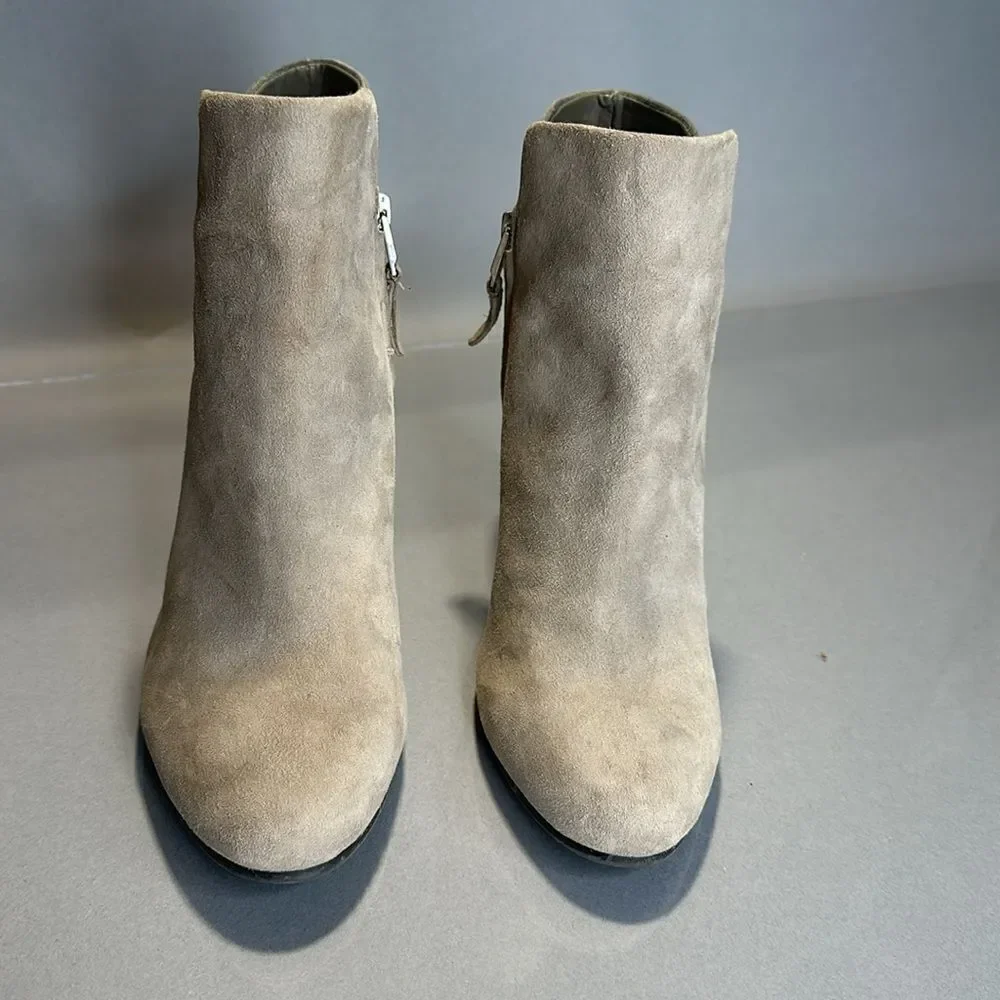 Sam Edelman Shelby • suede ankle booties • size 7.5 • like new • 3”heel (A-1505)